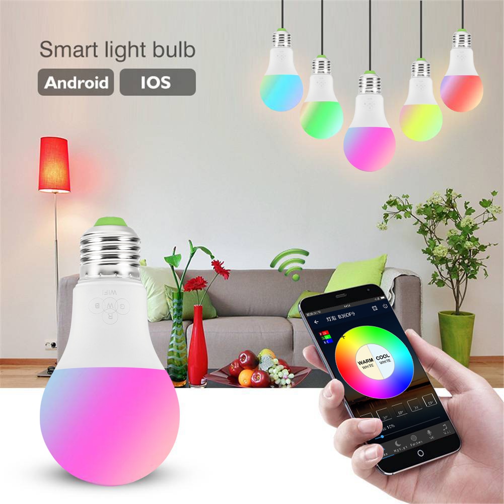 Ampoule Smart WiFi Compatible Alexa & Google Assistant